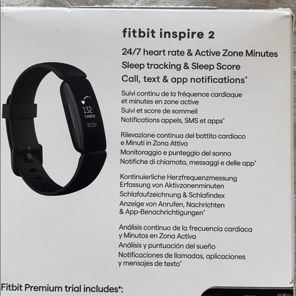 Fitbit inspire 2 black